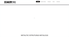 Desktop Screenshot of metaltecsantos.com.br