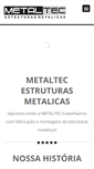 Mobile Screenshot of metaltecsantos.com.br